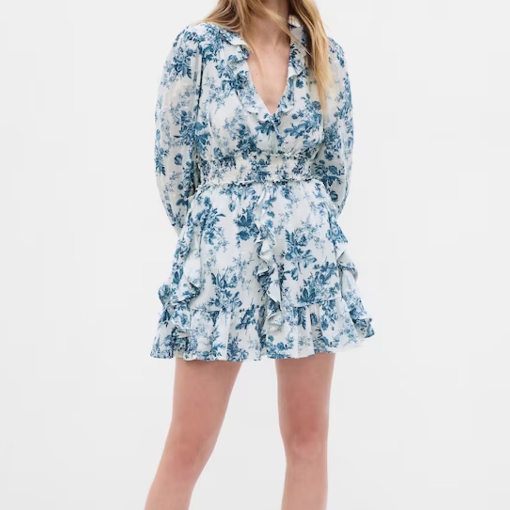 Gap × LoveShackFancy Floral Mini Dress
